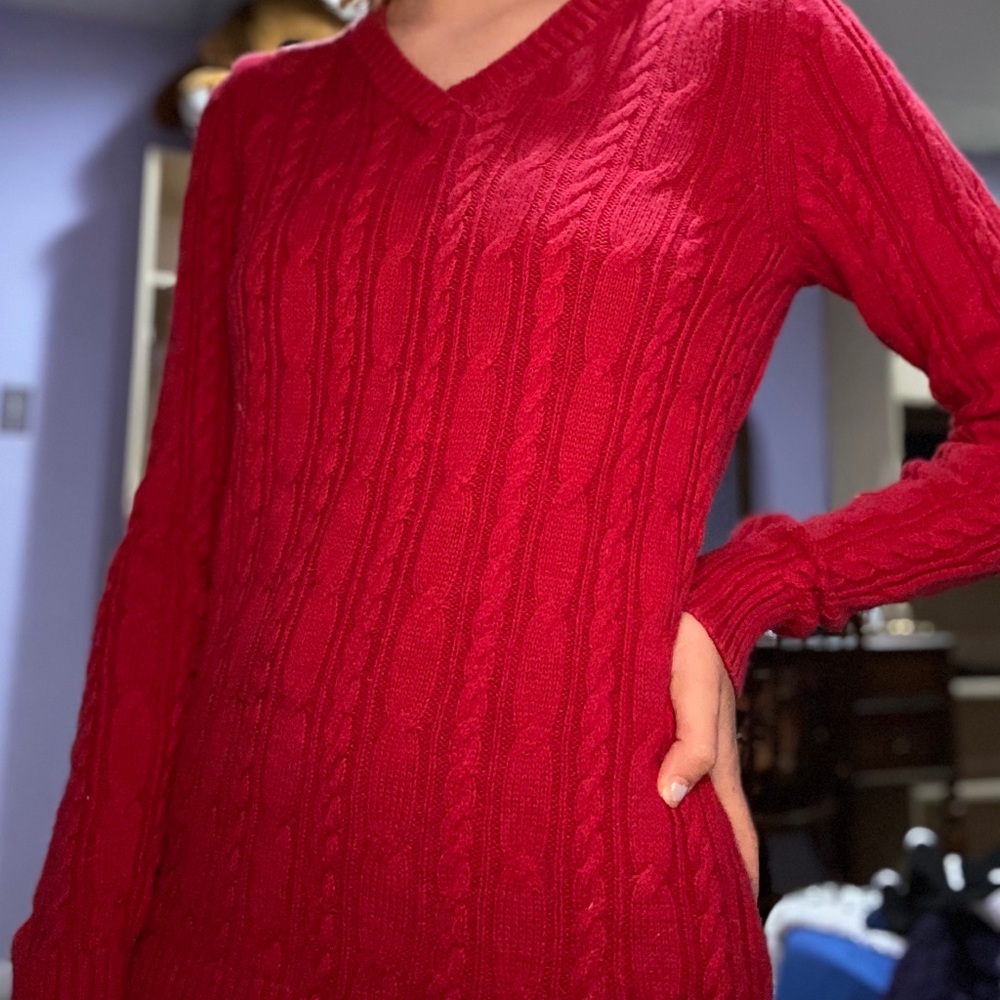 ❤️Croft & Barrow Red Sweater❤️ GOOD FOR WINTER!